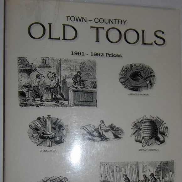 Town - Country OLD TOOLS VALUE GUIDE BOOK 1991-1992 Prices Vintage - Picture 4 of 11